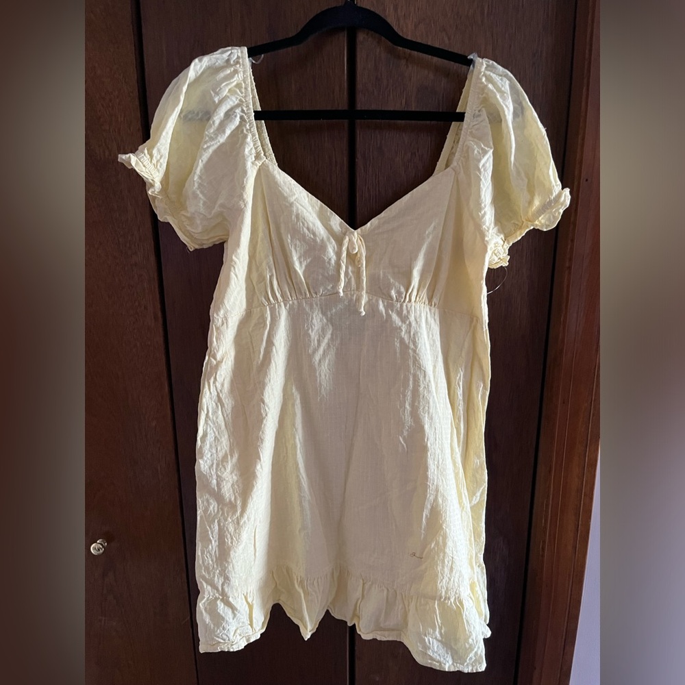 Yellow sun dress